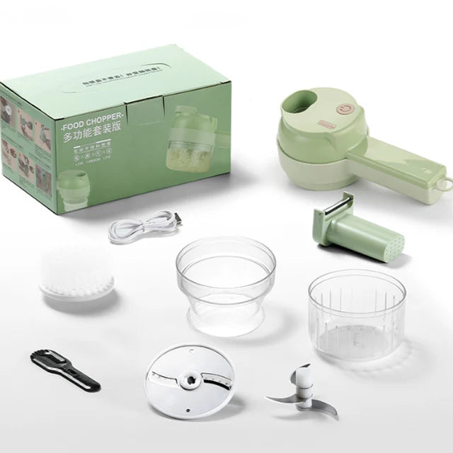 4-in-1 Portable Food Processor