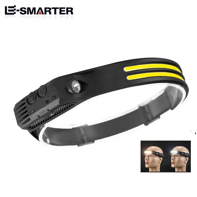 USB Rechargeable Sensor Headlamp