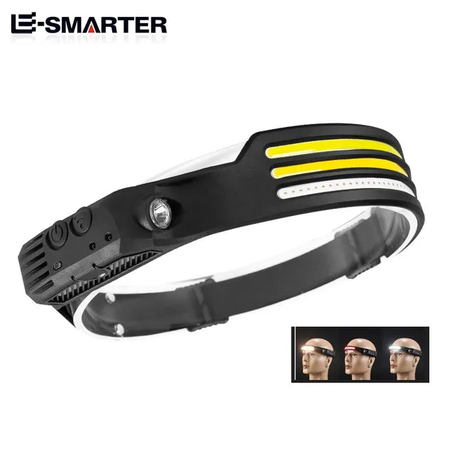 USB Rechargeable Sensor Headlamp