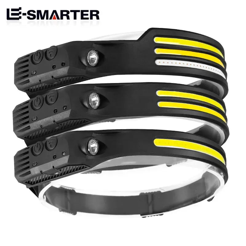 USB Rechargeable Sensor Headlamp