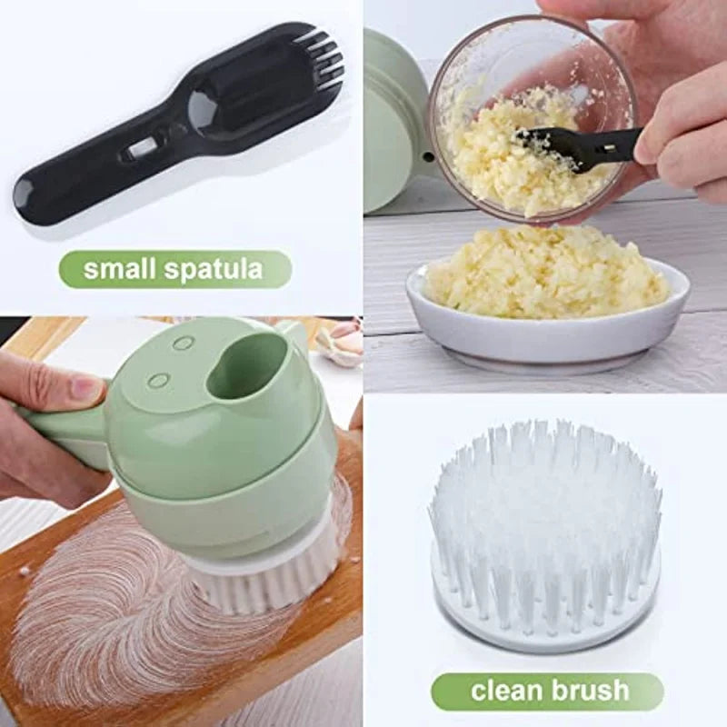 4-in-1 Portable Food Processor